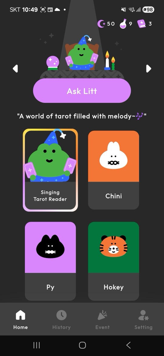 Chinipy Tarot Screenshot 4